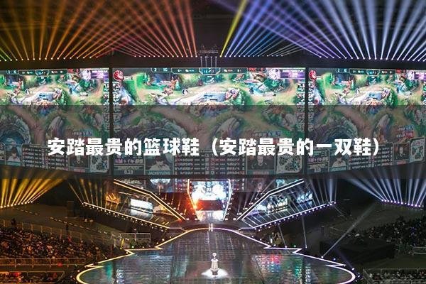 安踏最贵的篮球鞋（安踏最贵的一双鞋）